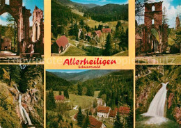 72875685 Allerheiligen Oppenau Ruine Wasserfall Landschaftspanorama Schwarzwald  - Oppenau