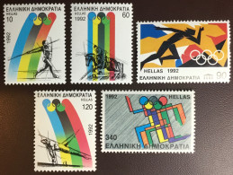 Greece 1992 Olympic Games MNH - Unused Stamps