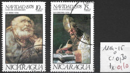 NICARAGUA 1114-15 Oblitérés Côte 0.30 € - Nicaragua