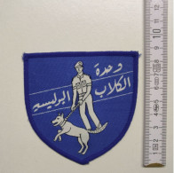 ECUSSON POLICE GENDARMERIE PATCH BADGE CANINE K9 - - Police & Gendarmerie