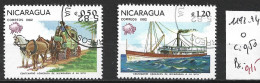 NICARAGUA 1193-94 Oblitérés Côte 0.50 € - Nicaragua