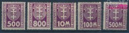 Danzig P19X-P25X (kompl.Ausg.) Mit Falz 1923 Portomarke (10335792 - Segnatasse