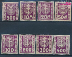 Danzig P15Y-P23Y (kompl.Ausg.) Mit Falz 1923 Portomarke (10335791 - Postage Due