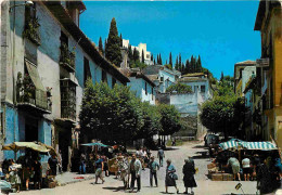 Espagne - Espana - Andalucia - Granada - Calle Tipica - Rue Tipique - Marché - Espana - CPM - Voir Scans Recto-Verso - Granada