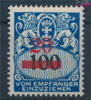 Danzig P42 Mit Falz 1932 Portomarke (10335789 - Postage Due