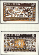 WALLIS & FUTUNA - Motifs De Tapa - Y&T PA 60-61 - 1975 - MH - Nuevos