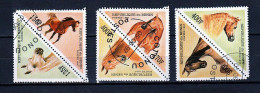 BENIN - N°738/43°(1997) Chevaux - Pferde