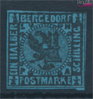Bergedorf 1ND Neu- Bzw. Nachdruck Ungebraucht 1887 Wappen (10335587 - Bergedorf