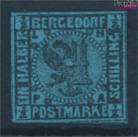 Bergedorf 1ND Neu- Bzw. Nachdruck Ungebraucht 1887 Wappen (10335591 - Bergedorf