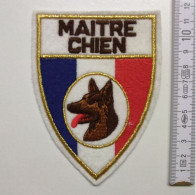 ECUSSON POLICE GENDARMERIE PATCH BADGE CANINE K9 -MAITRE CHIEN - Polizei