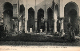 CPA 27 - MARCILLY SUR EURE (Eure) - Ancienne Abbaye Du Breuil - Ruines Du Choeur De L'Eglise - Marcilly-sur-Eure