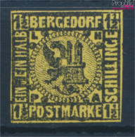 Bergedorf 3ND Neu- Bzw. Nachdruck Ungebraucht 1887 Wappen (10336087 - Bergedorf