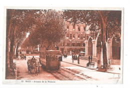 NICE - 06 -  Avenue De La Victoire - Tramway Au 1er Plan  - TOUL 2 - - Transport Urbain - Auto, Autobus Et Tramway