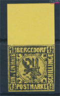 Bergedorf 3ND Neu- Bzw. Nachdruck Ungebraucht 1887 Wappen (10336099 - Bergedorf