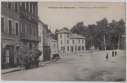 82 - B31523CPA - VERDUN SUR GARONNE - Faubourg Et Nouvelle Poste - Cafe DURAUDE - Très Bon état - TARN-ET-GARONNE - Verdun Sur Garonne