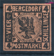 Bergedorf 5ND Neu- Bzw. Nachdruck Ungebraucht 1887 Wappen (10336049 - Bergedorf