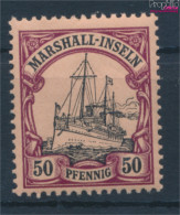 Marshall-Inseln (Dt. Kol.) 20 Mit Falz 1901 Schiff Kaiseryacht Hohenzollern (10335541 - Marshall