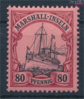 Marshall-Inseln (Dt. Kol.) 21 Mit Falz 1901 Schiff Kaiseryacht Hohenzollern (10335540 - Isole Marshall