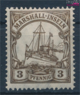 Marshall-Inseln (Dt. Kol.) 26 Mit Falz 1901 Schiff Kaiseryacht Hohenzollern (10335460 - Islas Marshall
