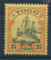 Togo (Dt. Kolonie) 11 Mit Falz 1900 Schiff Kaiseryacht Hohenzollern (10335529 - Togo