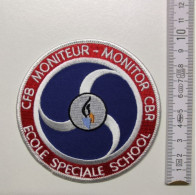 ECUSSON POLICE GENDARMERIE PATCH BADGE CANINE K9 -CFB MONITEUR MONITOR CBR ECOLE SPECIALE SCHOOL - Polizei