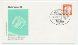 Postal Stationery Germany 1974 Sun Probe - Helios - Satellite - Sterrenkunde