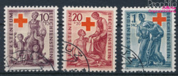 Liechtenstein 244-246 (kompl.Ausg.) Gestempelt 1945 Rotes Kreuz (10331895 - Gebruikt