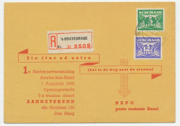 VH A 253 Amsterdam - Basel Zwitserland 1946 - Unclassified