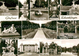 72871233 Schwetzingen Schlossgarten Hirschgruppe Apollotempel  Schwetzingen - Schwetzingen