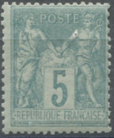 France N°75 - Neuf** - (la Tache Est Un Défaut Du Scan) - (F1574) - 1876-1898 Sage (Type II)