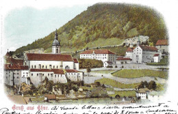 GRUSS AUS CHUR ►schöne Lithokarte Anno 1902    ►Rasierklingen-Stempel CHUR◄ - Chur