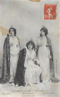 Algérie )    ALGER  -  Les Reines D'Alger - Février 1913  -  Mlle. Bès - Mlle. Lesage Reine Des Reines - Mlle. Monica - Alger