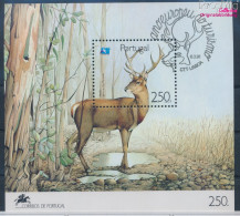 Portugal Block77 (kompl.Ausg.) Gestempelt 1991 Rothirsch (10341828 - Usado