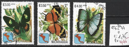 NICARAGUA PA 975 à 77 Oblitérés Côte 1.75 € - Nicaragua