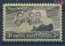 USA 568 (kompl.Ausg.) Postfrisch 1948 Die Vier Unsterblichen Geistlichen (10336634 - Neufs