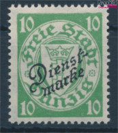 Danzig D42a Mit Falz 1924 Dienstmarke (10335797 - Dienstzegels