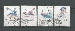 Denmark 1996 Sports Y.T. 1123/1126 (0) - Used Stamps