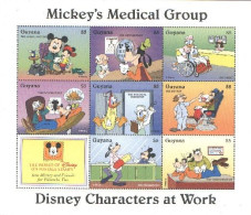 Guyana Dingo Goofy Mickey Psychiatre Psychiatrist MNH ** SC (A52-111c) - Medicina