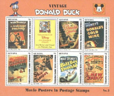 Guyana Disney Donald Mine Or Gold Mines Mineur Miner Mining Mines MNH ** SC (A52-102b) - Minerals