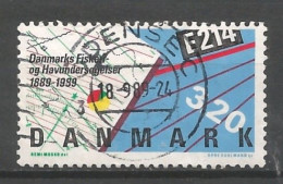 Denmark 1989 Maritim Chart Y.T. 958 (0) - Used Stamps