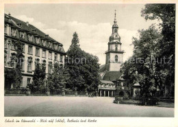 72867392 Erbach Odenwald Schloss Rathaus Kirche Erbach - Erbach