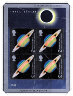 1999 Solar Eclipse MS Fine Used Hrd3a - Blocs-feuillets