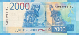 Russia 2.000 Rubles, P-279 (2017) – UNC - AA Serial Number - Russia