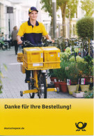 BRD / Bund Weiden DP Ganzsache Antwort 2022 Postbotin Fahrrad - Cartas & Documentos