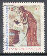 Yugoslavia 1958 Single Stamp For Red Cross In Fine Used - Used Stamps