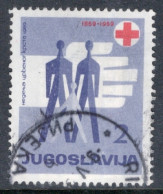Yugoslavia 1959 Single Stamp For Red Cross In Fine Used - Used Stamps