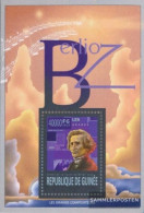 Guinea Miniature Sheet 2276 (complete. Issue) Unmounted Mint / Never Hinged 2013 Hector Berlioz - Guinée (1958-...)