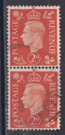 Grande Bretagne - 1936 - 1954 -  George  VI  -  Y&T N °  212  Paire Oblitéré - Usados