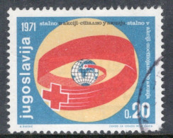 Yugoslavia 1971 Single Stamp For Red Cross In Fine Used - Usados