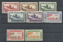 MAURITANIA    YVERT  AEREO  10/17   MNH  ** - Unused Stamps